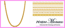 Z-High Monaco: Collares Chapa de Oro
